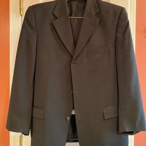 Mens black suit